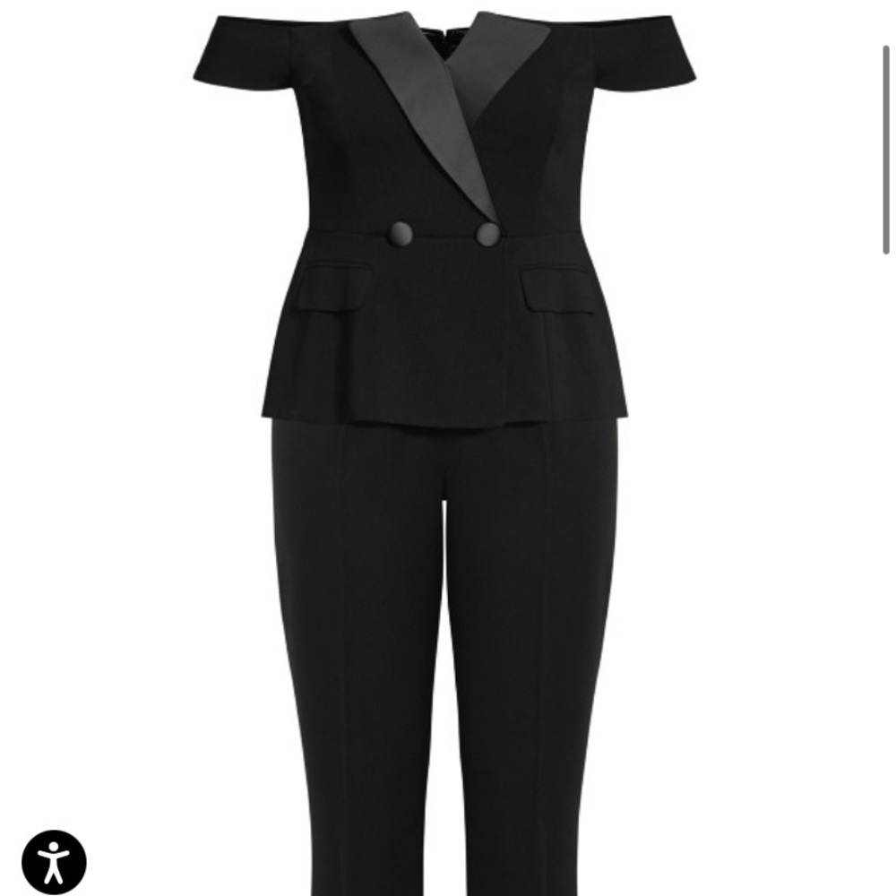 Sexy/Elegant Tux Jumpsuit